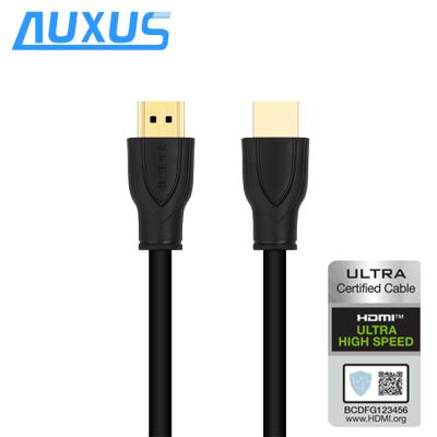 China Monitor Certified Ultra High Speed ​​HDMI To HDMI Cable YUV444 3D 8K@60Hz 4K@120Hz 48Gbps Gold HDMI Cable For PS4 for sale