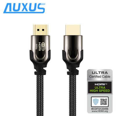 China Monitor Certified HDMI Cable YUV444 3D 8K@60Hz 4K@120Hz 48Gbps 4320P Ultra High Speed ​​Gold HDMI Cable with Ethernet for sale