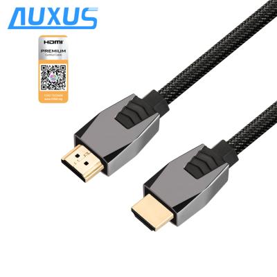 China High Speed ​​4K 3D DVD Player Gold HDMI Cable 1m 2m 3m 5m 7.5m 1080P 2160P HDMI Cable for HDTV, PS4 with Ethernet for sale