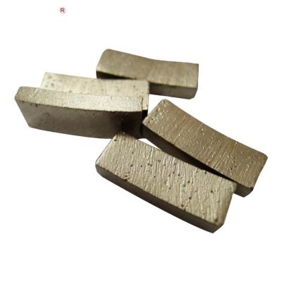 China High Performance Cutting Wholesale Cutting Diamond Sintered Segments For Granite Basalt Stone Single Blade for sale