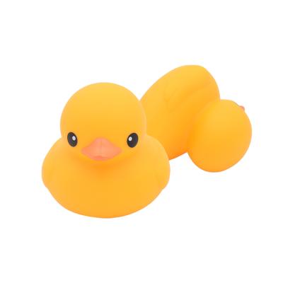 China OEM custom application ABS plastic injection molding product at home, custom small yellow duck toys plastic part for sale