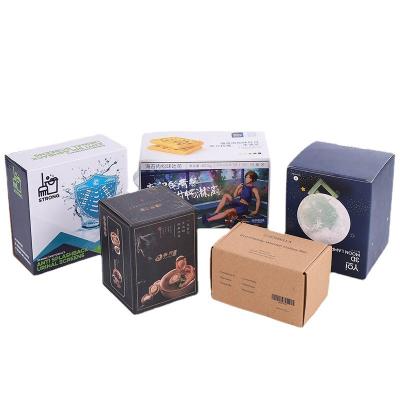 China Custom Eco Friendly Black Printing Cardboard Color Corrugated Box Packaging Paper Shipping Box for sale