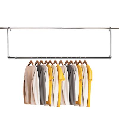 China Wholesale Multifunctional Rack Single Hanging Steel Rod Drying Special Cloth Rack For Outdoor Windproof for sale