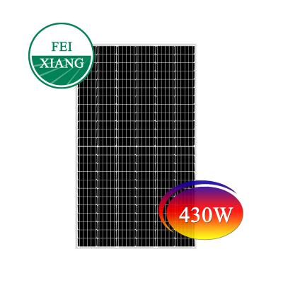 China Feixiang Solar Power System Half Mono Cell Solar Panel 430w 440w 450w 9BB Half Cut PV Panel for sale