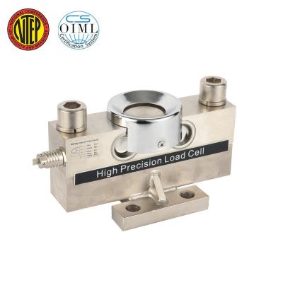 China Â ± 0.02%F.S/10â „ ƒ 10 15 20 30 40 Ton Zemic HM9B Full Ended Shear Beam Bridge Double Ended Load Cell for sale