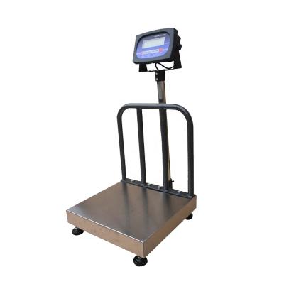 Κίνα Carbon Steel 100kg 500kg 1 Ton Electronic Weighing Scale With 600*800 Mm Rail προς πώληση