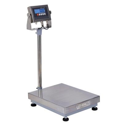 China 100kg 300kg 500kg 800kg digital platform scale for supermarket 500*600 mm zu verkaufen