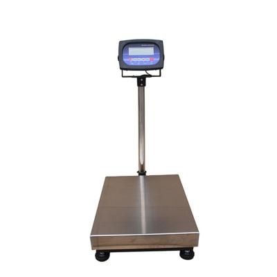 China Stainless Steel Heavy Duty Bench Digital Weighing Bench Industrial Electronic Scale 100kg 500kg 800kg for sale