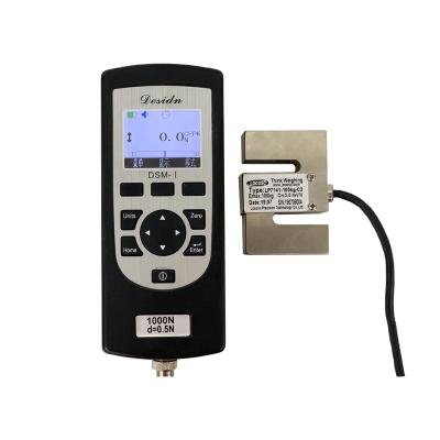 China New Design 2N~1000KN Digital Push Pull Handheld Force Gauge with External Sensor OS-7657 à venda