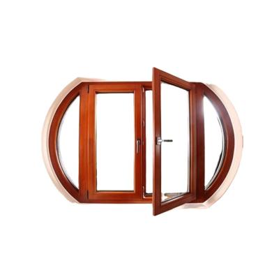 China Sliding Irregular Interior PVC Casement Window Arched Tempered Glass Casement Modern Hot Selling Window for sale