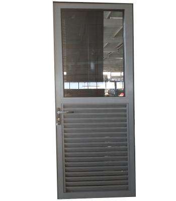 China Modern UPVC / PVC Double Glazed Casement Door French Manufacturer for sale