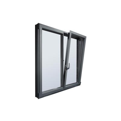 China Swing Good Price Aluminum Profiles Glass Windows Tilt To Turn Window Hardware For Villa Home for sale