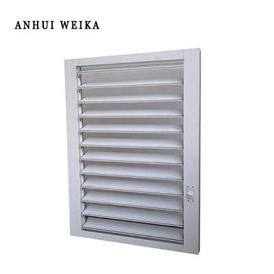 China Modern style white cabinet doors PVC awning shutters window roller shutter with insect sreen the window for sale