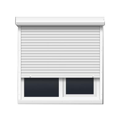 China PVC magnetic aluminum magnetic control windows screen burlete hollow ventana control shutters for door and windows for sale