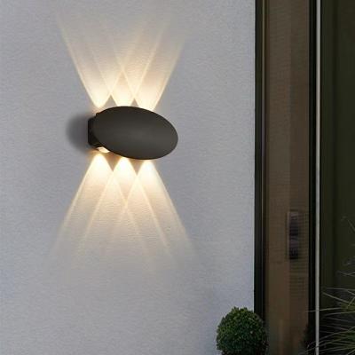 中国 IP65 Outdoor Waterproof Wall Light 4W 6W 8W Up And Down Lighting Wall Lamp 販売のため