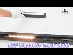 Rail LED Magnetic Track Light 220v Aluminum Recessed Black / White