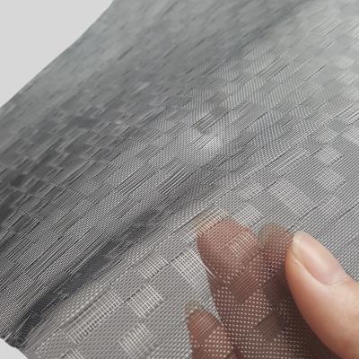 China Shade Screens Glass Laminated Wire Mesh With Black Color Copper Wire And Stainless Steel Wire for sale