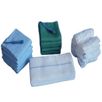 China Manufacturer-supplier 100% cotton medical non-sterile gauze abdominal liner 100% cotton pads pad for sale