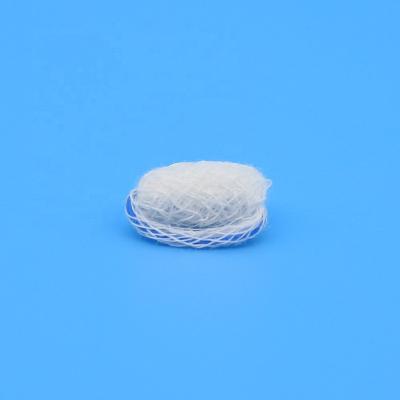 China Shaoxing Medical High Quality Medical Cotton 8x8cm Health Services Soft Peanut Shape Absorbent Tiny Gauze Ball for sale