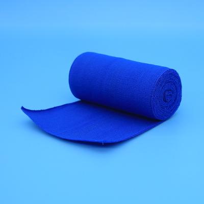 China Hospital Medical Blue Color Manufacturer-Supplier Services Health Medical Mesh Pancake Conforming Elastic Bandage for sale