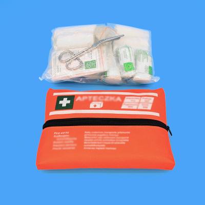 China Goods 2021 New Arrivals Medical Emergency Waterproof Outdoor Travel Fist Aid Orange Kit Bag for sale