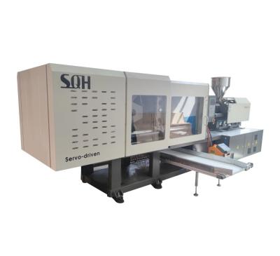 China SQH Horizontal Fully Automatic Hot Runner Injection Molding Machine For PP Preform With Hanger for sale