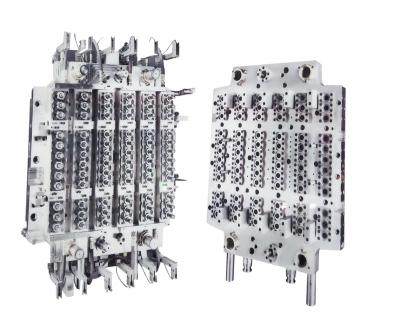 China High Efficiency SQH 128 Cavities PP Preform With Hanger Injection Mold With Hot Runner for sale