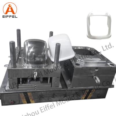 China Plastic Dogs Pet Cage Shell Luxury Pet Travel Air Box Dog Cage Plastic Boxes Molds With Skylight And Led for sale