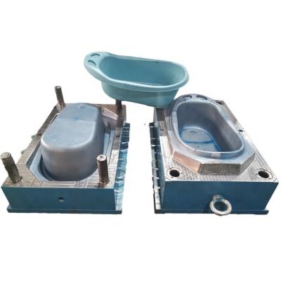 China Household Steel Hot Selling Plastic Injection Mold For Bathtub Kids Baby Bathtub Casting Lavatory Plastic Mold for sale