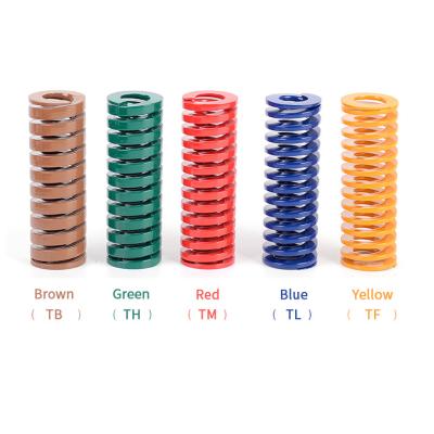 China Tf Heavy Duty Compression Coil Spring Compression Matrix Spiral Spring During Load TM Industrial Medium Mold Springs for sale