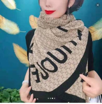 China New Pattern Polyester Crinkle Scarf For Women Spring And Autumn Fashion Printing Shawls For Women Keep Warm Winter Scarf for sale