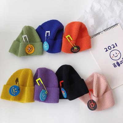 China Lovely dobby personality baby hats spring and autumn new style boys and girls keep warm beanie hat for sale