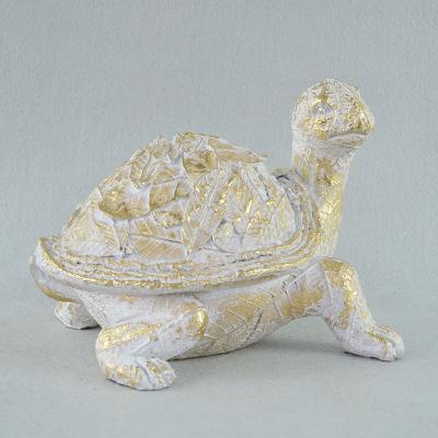 China Small Resin Turtle Hand Made Artificial Craft Mini Turtle Resin Garden Statue Figurine Animal Decoration for sale