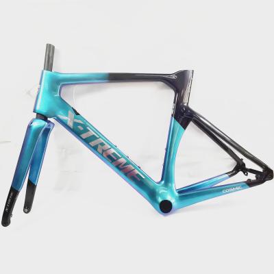 China Road Bikes XTREME Road Bicycle Frame Carbon Fiber Frame Bike Frames Carbon 700C 27 Inch Factory for sale