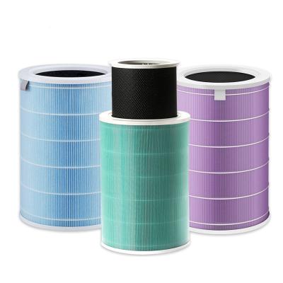 China Air Filtration Customized True HEPA Air Filter Supplies Air Purifier Filter Replacement Activated Carbon High Efficiency Air Filter for sale