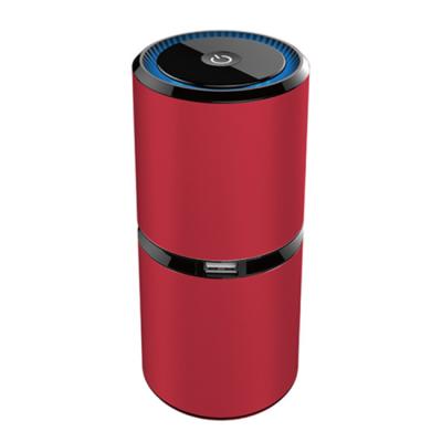 China Aluminum Alloy Material Bedroom Air Purifier Small, Car Interior Space Use, Ion Generator for sale