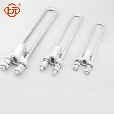 China Cable Fixing Nut Adjustable Clamp Factory Directly Supply NUT Wedge Clamps Adjustable Type Electric Fitting Stay for sale