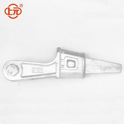 China Connecting Electrical Equipment Shangyuan Best sale Wholesale NX Type Wedge Strain Clamp for Electric Power  Line /Dead End Clamp for sale