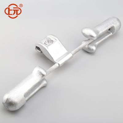 China Protective Fitting Shangyuan Best sale Hot Dip Galvanized FR Type Vibration Damper For  Electrical Cable for sale