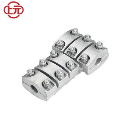 China Electric Power line Construction Shangyuan Best sale TL Connector for Single Conductor of Bolt Type T-Clamp for sale