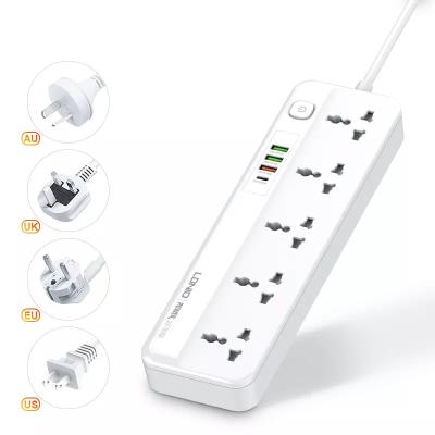 China New Style LDNIO SC5415 Power Strip 110v Smart Installation Power Strip 5 Easy Universal Universal Outlets for sale