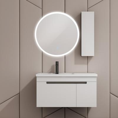 China 2022 Modern Hot Selling Led Round Bright Smart Fog Light Bathroom Vanity Mirror Wall Lamp Led Mirror for sale