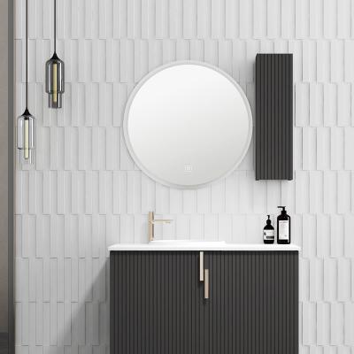 China Modern Smart Wall Mounted Fog Freestanding Shower Led Mirror Backlit Bathroom Led Shower Style Picks Frameless Mirror for sale