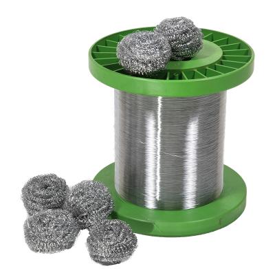 China Making Galvanized Pot Scourer Galvanized Round Wire 0.20mm 0.22mm 0.24mm Gi Pot Scourer Wire for sale