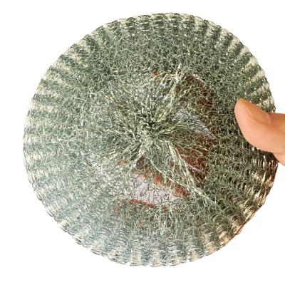 China Kitchen Sustainable Scrubber/Galvanized Cleaning Ball for sale