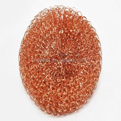 China Eco-friendly copper scourer mesh for making scourer and scrubber for sale