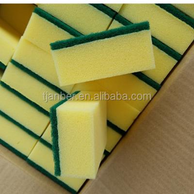 China Viable Colorful Kitchen Cleaning Sponge, Sponge Scrubbing Pad, Sponge Scrubber for sale