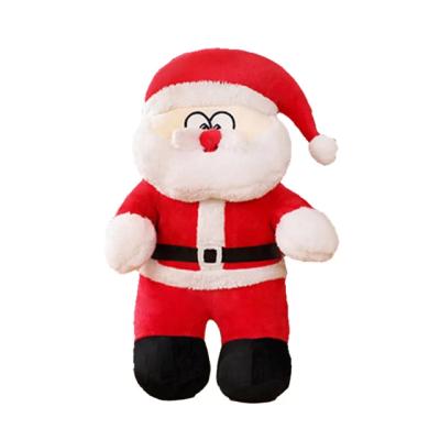 China High Quality Custom Plush Giant 1pc/pp Soft 120cm Santa Claus Plush Toys Christmas Decorations Lovely Plush Toy Customized Color Bag Cs for sale