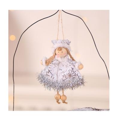 China Wholesale Cute Soft Plush Fashion Amazon Cheap Hot Plush Angel Christmas Tree Pendant Christmas Sale For Festival Toy for sale