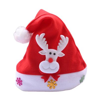 China Wholesale Cute Soft Plush Fashion Soft Plush Material Cheap Christmas Hat Light Hat Toy for sale